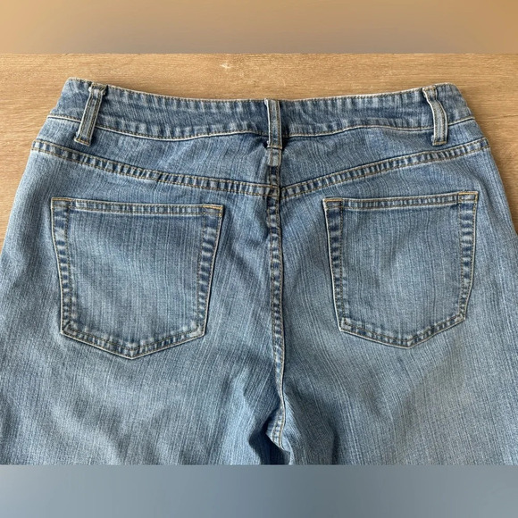 Coldwater Creek Bootcut Medium Wash Jeans Cotton SZ 12 - Picture 4 of 7